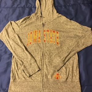 Grey Iowa State zip up jacket